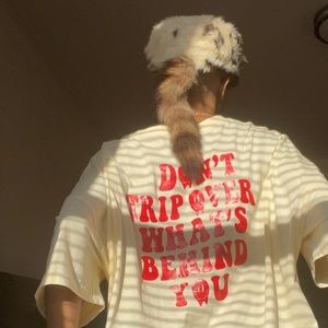 Vintage genuine fur hat